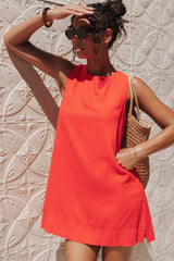 Zoe Mini Dress - Red
