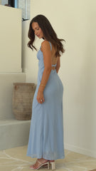 Margo Midi Dress - Blue